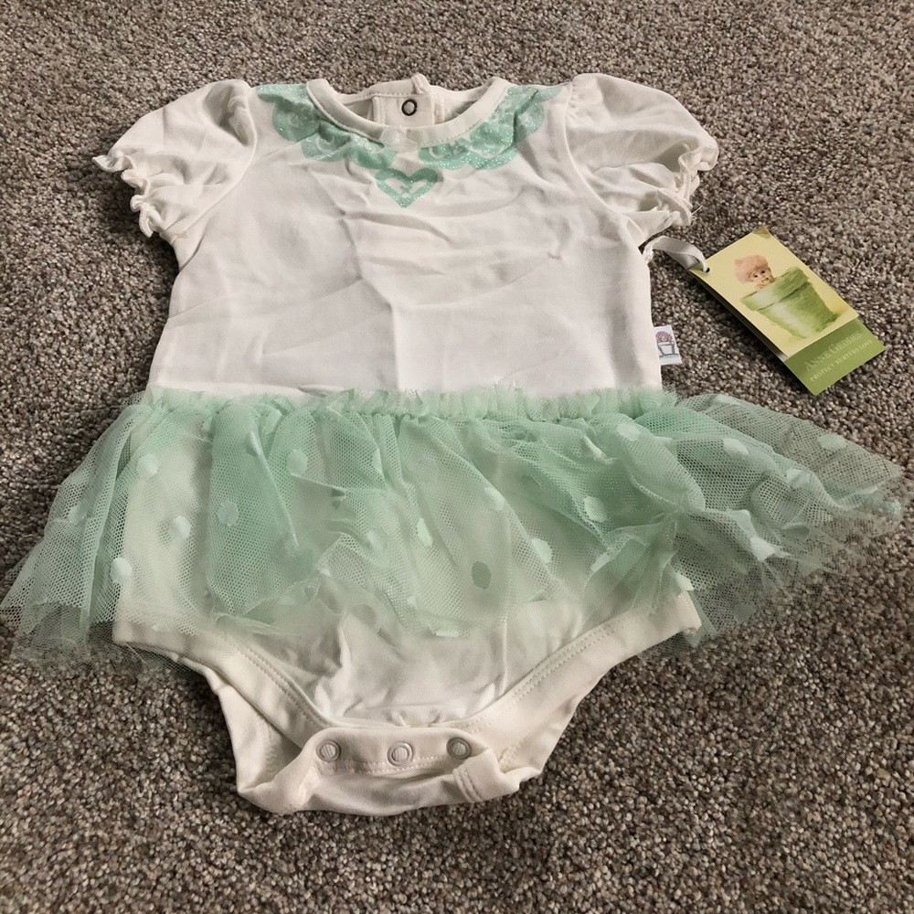 NWT baby girl onesie with tutu